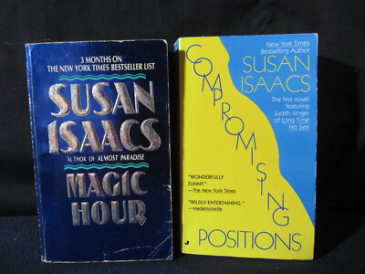 Susan Isaacs - Magic Hour and Compromising Positions - Includes Shipping!
