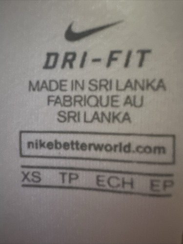 NIKE Pro DRI-FIT Sports Bra Women's XS bright classic white - Picture 3 of 5