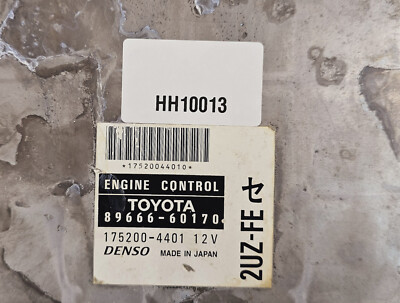 Aページ Lexus LX470 1998-2002 Engine computer 89666-60170 2UZFE ATM