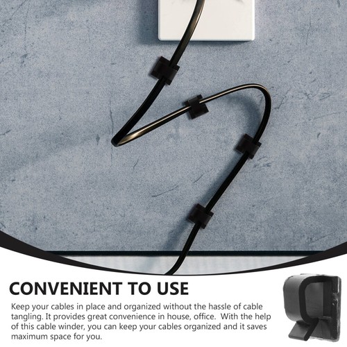 50 Pcs Wire Fixer Self Adhesive Cable Organizer Clip Management Holder - Afbeelding 5 van 12