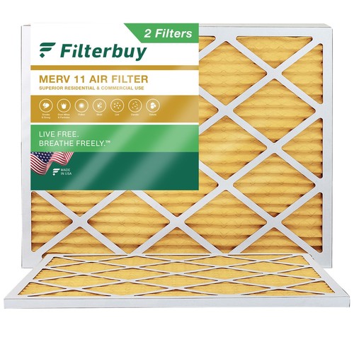 Filterbuy 20x22x1 Pleated Air Filters, Replacement for HVAC AC Furnace (MERV 11) - Picture 10 of 15