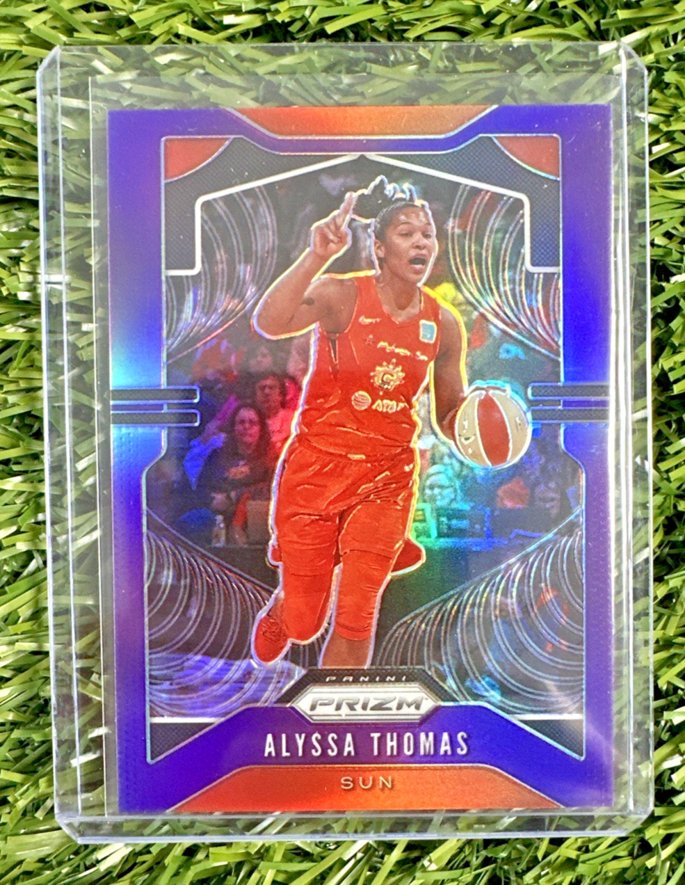 2020 Panini WNBA Prizm ALYSSA THOMAS Purple Prizm /125 Sun #78