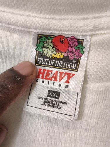 Vintage 1996 Texaco We Care White Graphic T-shirt Made In USA Size 2XL - Picture 4 of 7