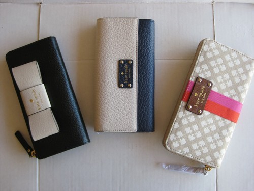 NEW WITH TAGS Kate Spade Wallet Clutch or Zip-around *SELECT YOUR STYLE* - Picture 2 of 10