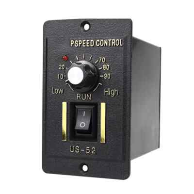 Motor Speed Controller US-52 220V AC Controller 6W15W25W40W90W120W Motor Switch
