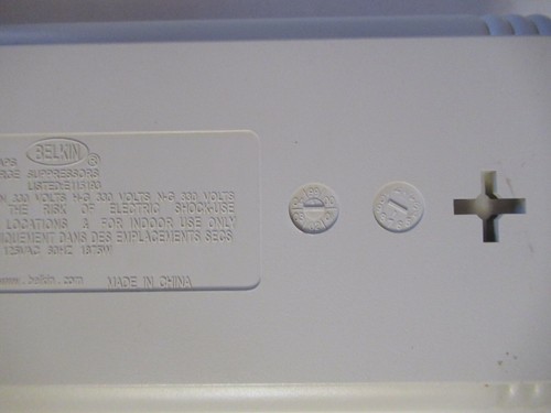 BELKIN SURGEMASTER II; with Phone Line Protection- Model No. F5C 595- TEL - Photo 4/4