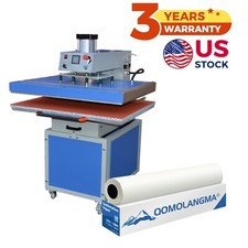 US Stock 220V 31" x 39'' Large Format Heat Press Machine Pneumatic Drawer-Type