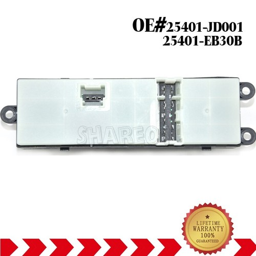 New Master Power Window Switch Control For 07-2015 Nissan Navara D40 25401-JD001 - Picture 6 of 6