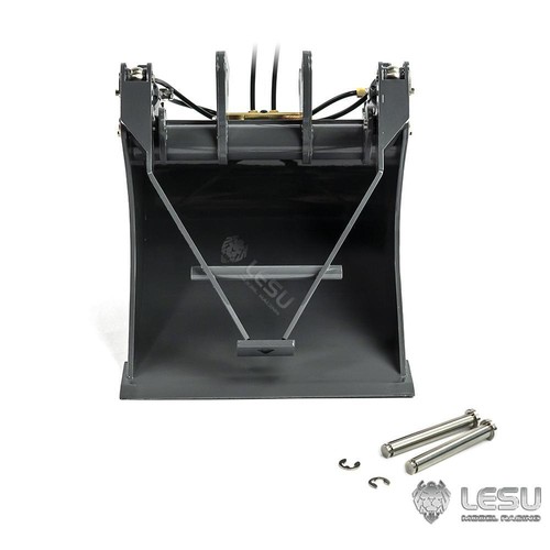 1/14 Metal Painted Grab Bucket kits for LESU ET35 RC Digger Hydraulic Excavator - 第 11/12 張圖片