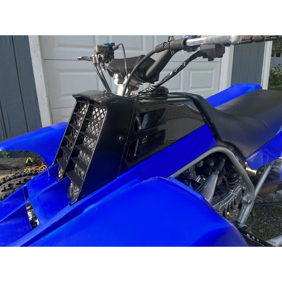 Gas Tank Side Cover Radiator Cover Grill Black For Yamaha Banshee 350 1987-2006 - Image 3 of 4