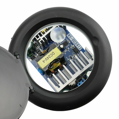 Magnifying Lamp 5X 10X Magnifier with 40 LED Lights Table and Desk Lamp Floor - Picture 5 of 7