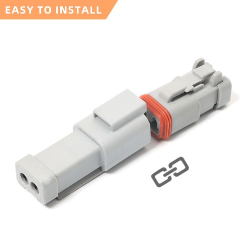 2 Pin DT DT04-2P DT06-2S Waterproof Electrical Connector Kit Replacement USA - Picture 5 of 7