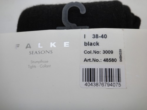 German FALKE Strigging Cable Tights, Angora Blend, Womens' Pick Color and Size - Picture 17 of 19