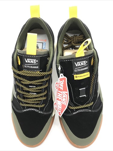 VANS UltraRange Exo Se Mens Sz 7 / Womens 8.5, Parks Project Black Green 4UWM537 - Picture 4 of 7