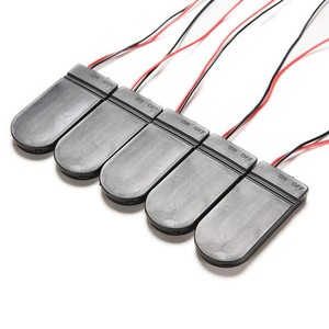10x Simple CR2032 3V Button Coin Cell Battery Holder Case Box With On-Off L$HH