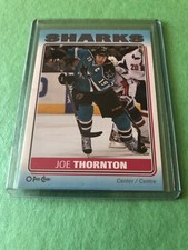 Joe Thornton 2012/13 O-Pee-Chee Sticker insert #S-80
