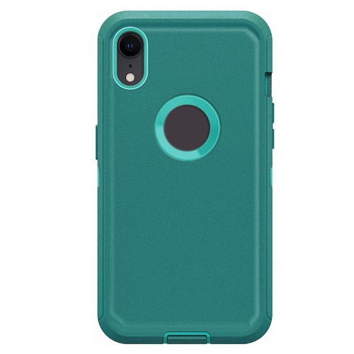 For Apple iPhone XR Rugged Rubber Case Phone Shockproof Protective Hard Cover - Picture 50 of 54