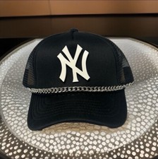 New York Yankees Hats- Trucker Hat - Custom Yankees Hat. Yankees Cap - Versac