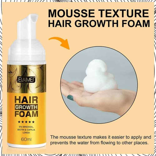 Hair Growth Moussmi Hair Growth Scalp Prevention Hair Care Effective B - Picture 2 of 8