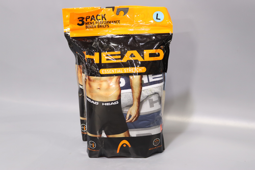 Head Men's 6PK Performance Boxer Brief Size L Assorted Colors - Picture 2 of 3