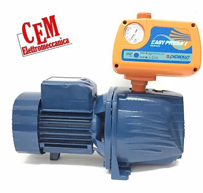 Elektropumpe JSWm 2CX HP 1 + Presscontrol EASY PRESS Pedrollo Pumpe Autoklav