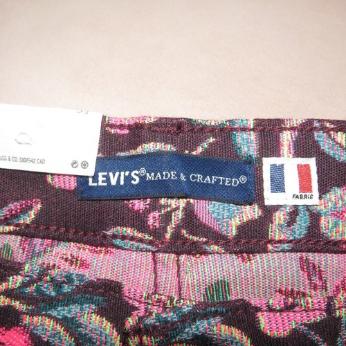 Levi’s NWT Made & Crafted Safari Tapestry Barrel High Rise Pants Women's Size 31 - Picture 12 of 16