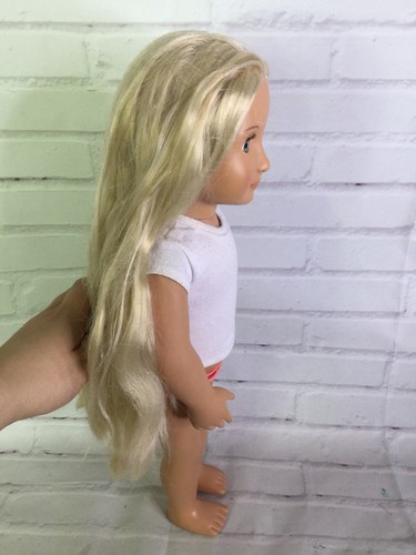 Our Generation 18in Girl Doll Long Blonde Hair Blue Eyes Lashes Toy Battat - Picture 9 of 10