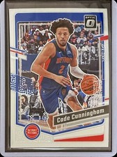 Cade Cunningham - 2023-24 Donruss Optic Basketball #90