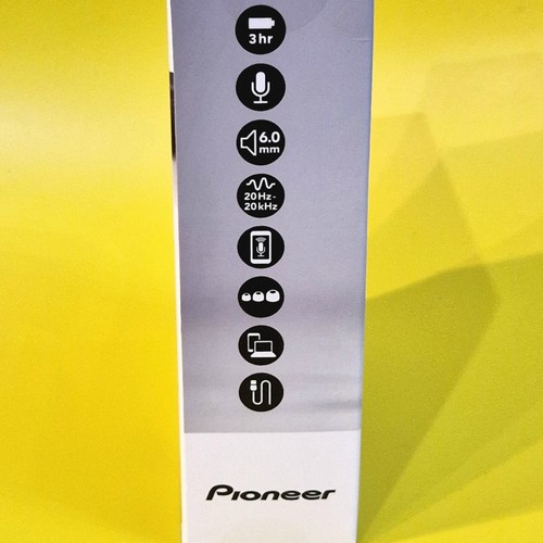 Auriculares intrauditivos Bluetooth inalámbricos verdaderos Pioneer C8 SE-C8TW negros - NUEVO - Imagen 5 de 9