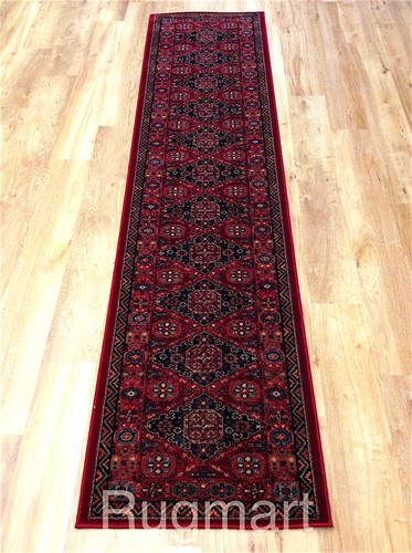 High Quality 100 % Wool Red Rust Beige Nomadic Kazak Design Tribal Rugs - Picture 3 of 7