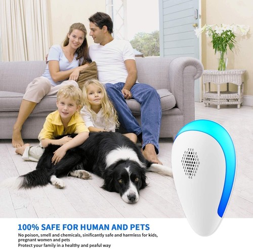 Ultrasonic Pest Repeller Indoor, 6 Pack Pest Repellent Ultrasonic Plug in - Picture 6 of 7