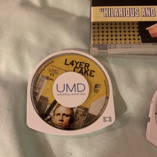 PSP UMD Movie Lot Sony Playstation Portable 7 Layer Cake & Mr. & Mrs. Smith - Bild 2 von 7