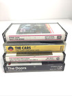 Vintage 80's Rock Cassettes ~ The Doors, The Cars, Stray Cats & The Doobie Bro.
