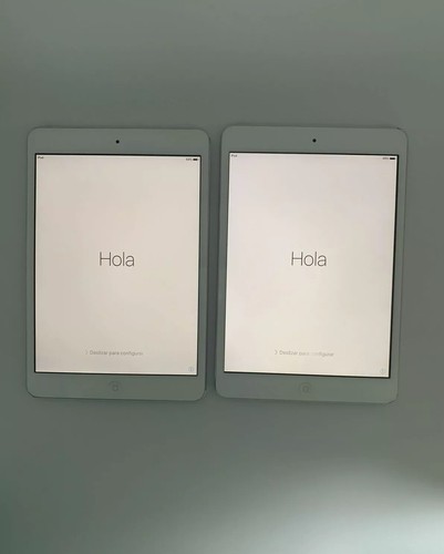 A Set of 2 Apple iPad mini 1st Gen 16GB,Wifi Silver grade B - Picture 2 of 6
