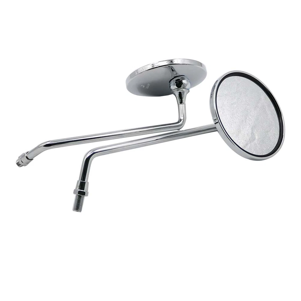 Par de espejos retrovisores para Honda XL100 XL125 XL175 SL100 CB125S2 88110-329-730 EE. UU. Foto 3 de 4