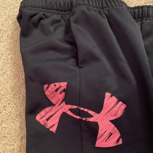 Girls UNDER ARMOUR Pants Youth YL Loose Cold Gear Pockets Thick Warm - Picture 6 of 10