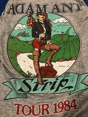 Vintage 1984 Adam Ant Strip Tour Shirt Size Small / Medium Vintage 1984 Adam Ant Strip Tour Shirt Size Small / Medium