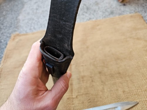 Bayoneta "LUNESCHLOSS" ESCASA PRIMERA GUERRA MUNDIAL 1916 EJÉRCITO ALEMÁN MASCULINO M1888 M88 PRIMERA GUERRA MUNDIAL - Imagen 11 de 14