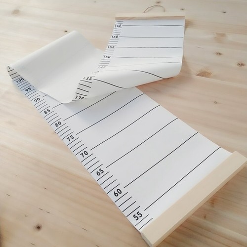 Canvas Hanging Nordic Growth Chart Kids Children Height Ruler Room Wall Decor - Picture 12 of 13