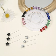 30pcs Hijab Scarf Pins Safety Multicolour Brooches Sewing Muslim Abaya Shawls