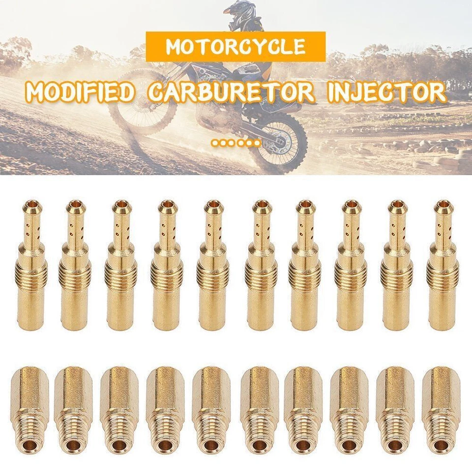 Juego de kit de chorro principal de carburador para motocicleta Jet lento/piloto PWK Keihin OKO CVK Foto 2 de 4