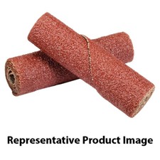 United Abrasives SAIT 38064 1/2x1x1/8 Straight Cartridge Rolls 80 Grit 100 pack