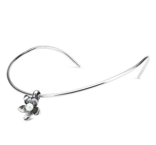 TROLLBEADS Stopper-Spacer, Anemone, 925 Silber, Süßwasserperle, TAGBE-00214 - Bild 4 von 6