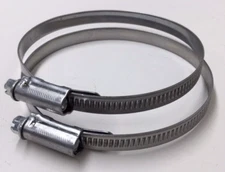 Mikalor W2 70-90 Hose Clamp Worm Drive For Silicone Hose 70mm-90mm (Pack Of 2)