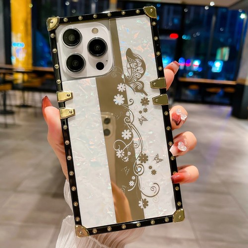 For Various Phone Mirror Shell Case Butterfly Holder Shockproof Cover Back Stand - Picture 11 of 19