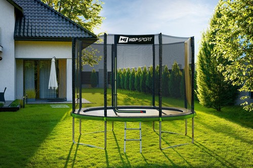 Hop-Sport Trampolin Outdoor - Ø 244/305/366/427/488 cm mit Außennetz - Bild 22 von 47