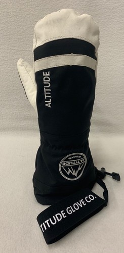 ALTITUDE TECH ALPINE ARMY LEATHER HELI SKI SNOWBOARD MITTEN (LARGE) - Picture 3 of 15