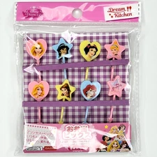 Disney Princess Lunch Picks Bento Box Daiso Dream Kitchen Japan Ariel Cinderella