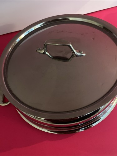 All Claf Metalcrafters D3 Stainless 3qt Store Display Saute Pan With Lid @ - Picture 4 of 6
