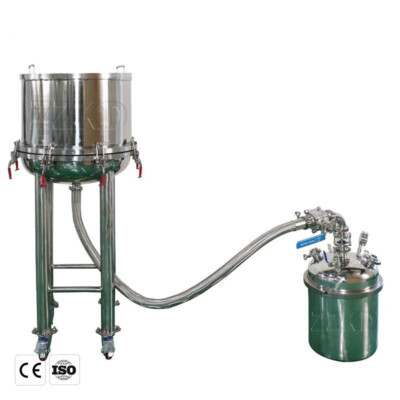 50L Removal Stainless Steel Dewaxing Buchner Funnel Vacuum Filter ...